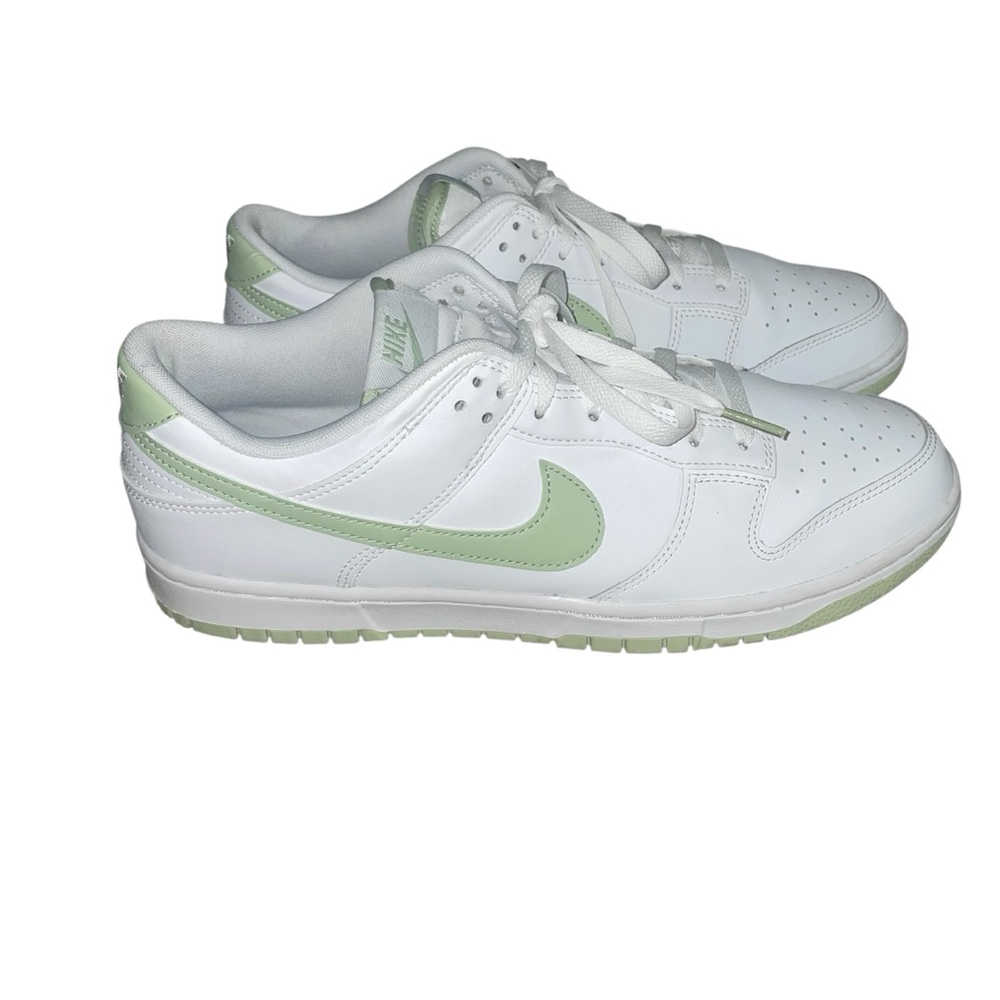 Nike Dunk Low Retro White Honeydew Green Sneakers